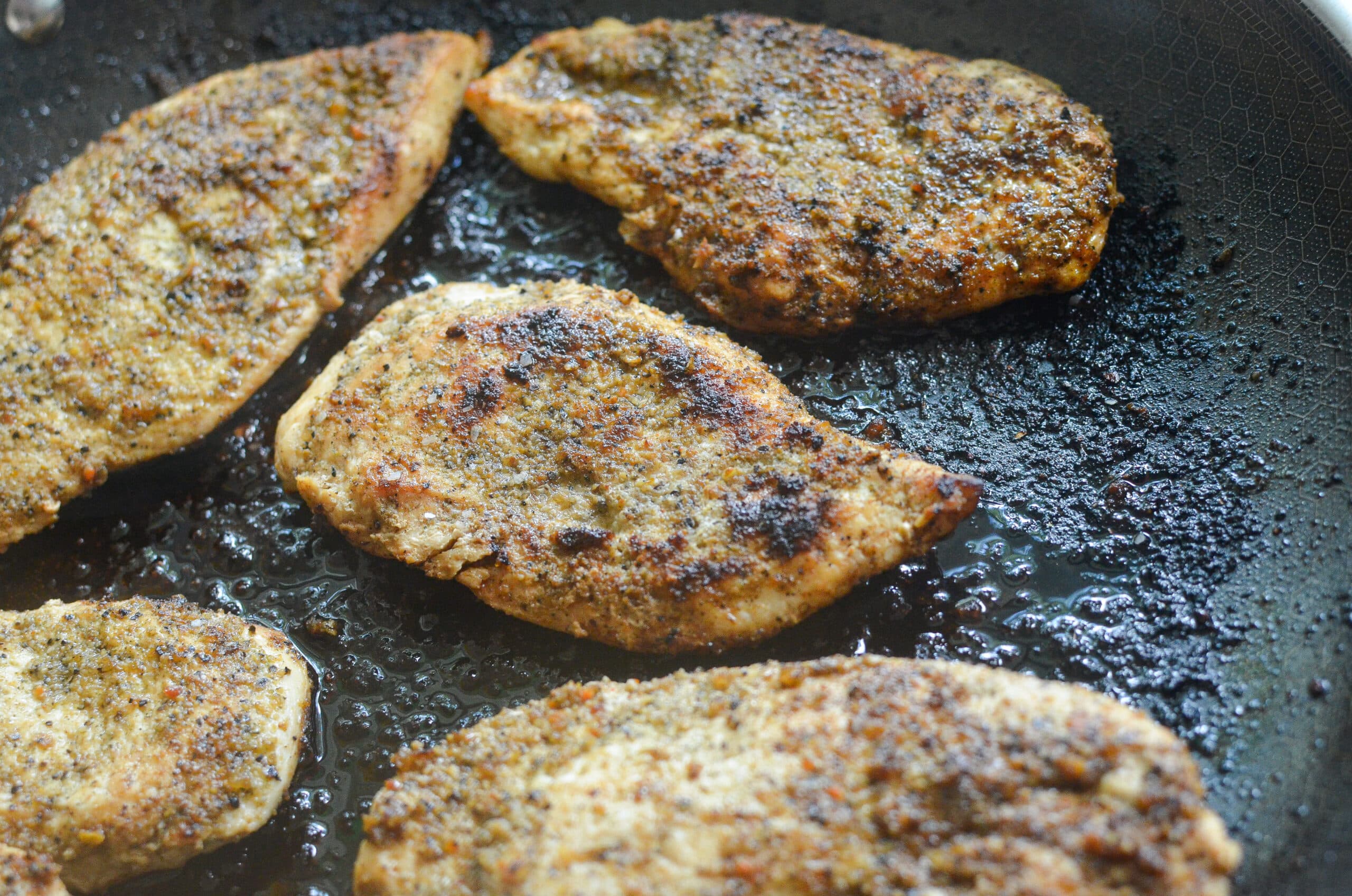 10 Minute Juicy Pan-Fried Chicken